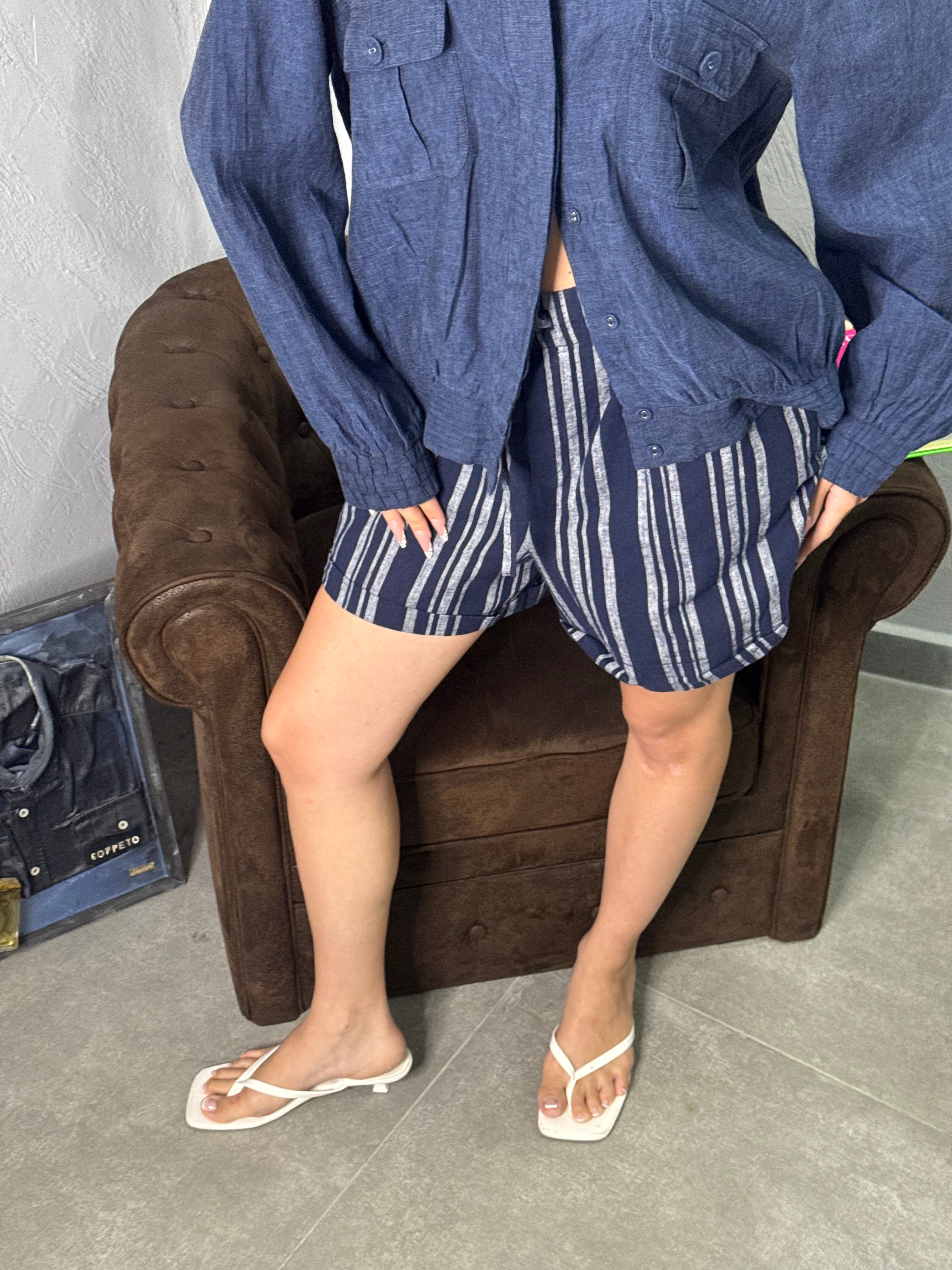 Pantaloncino lino