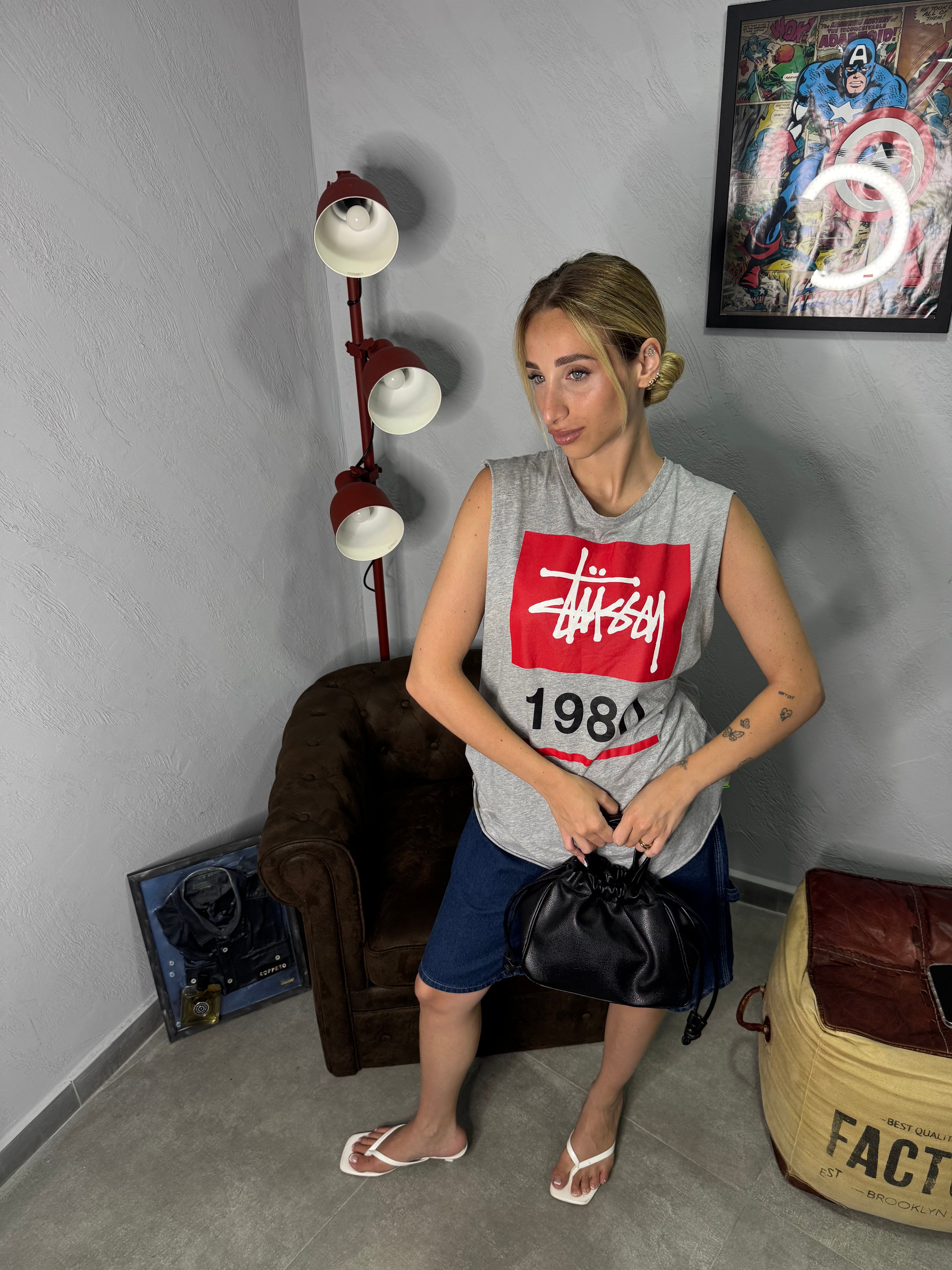 Canotta stussy