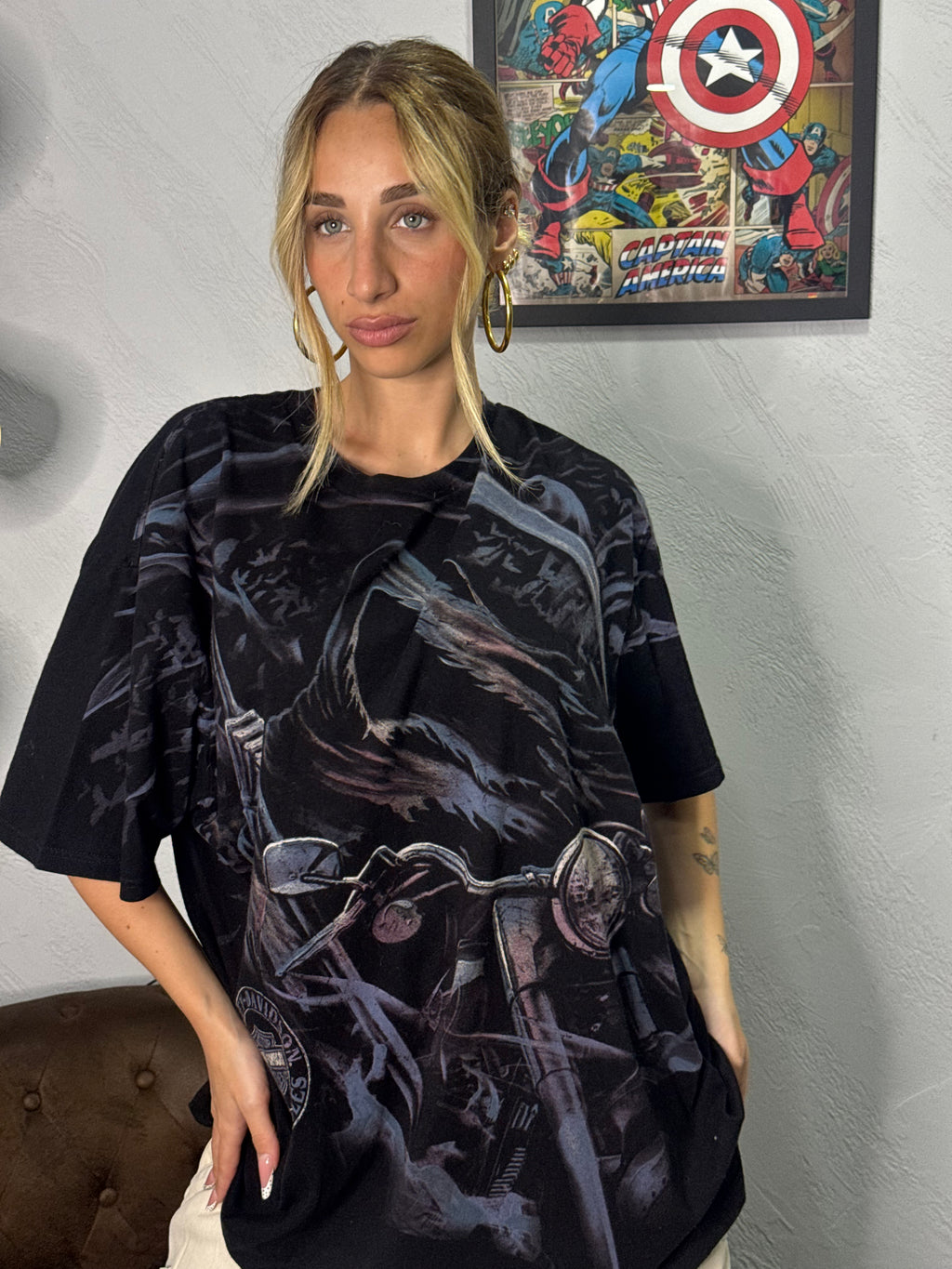 T-shirt Harley davidson