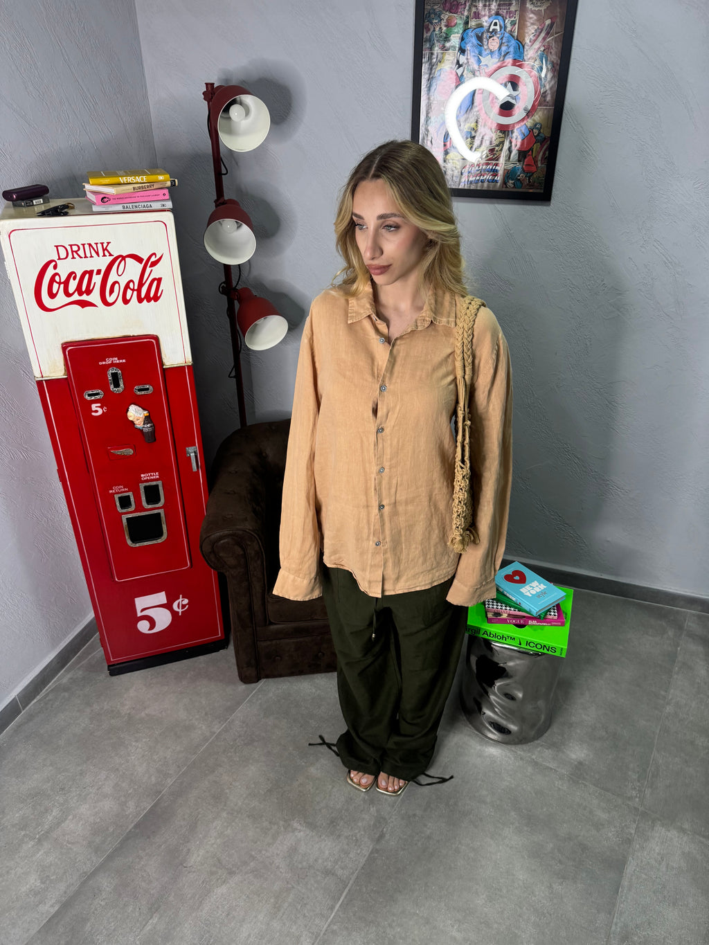 Pantalone in lino