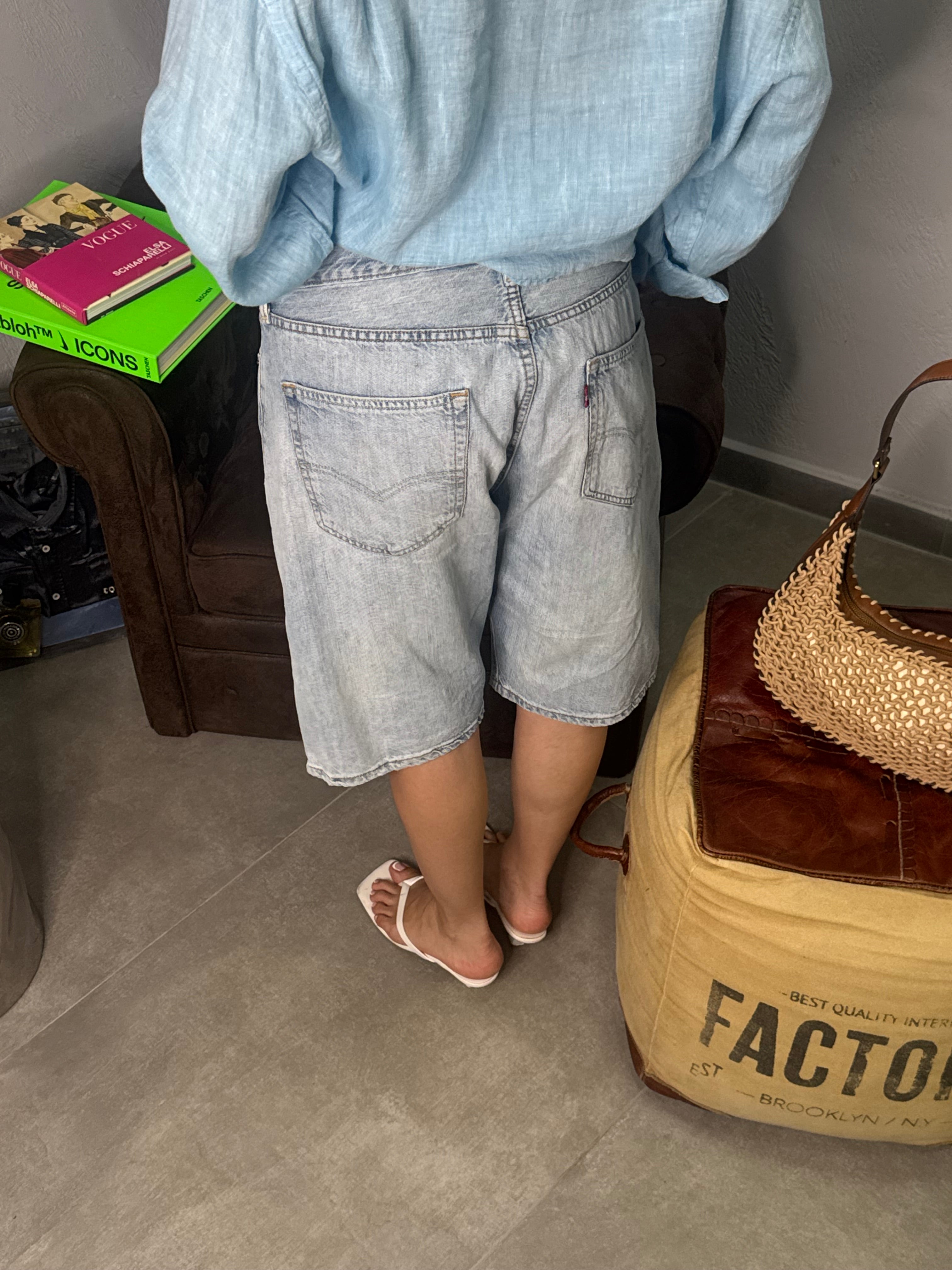 Bermuda in jeans