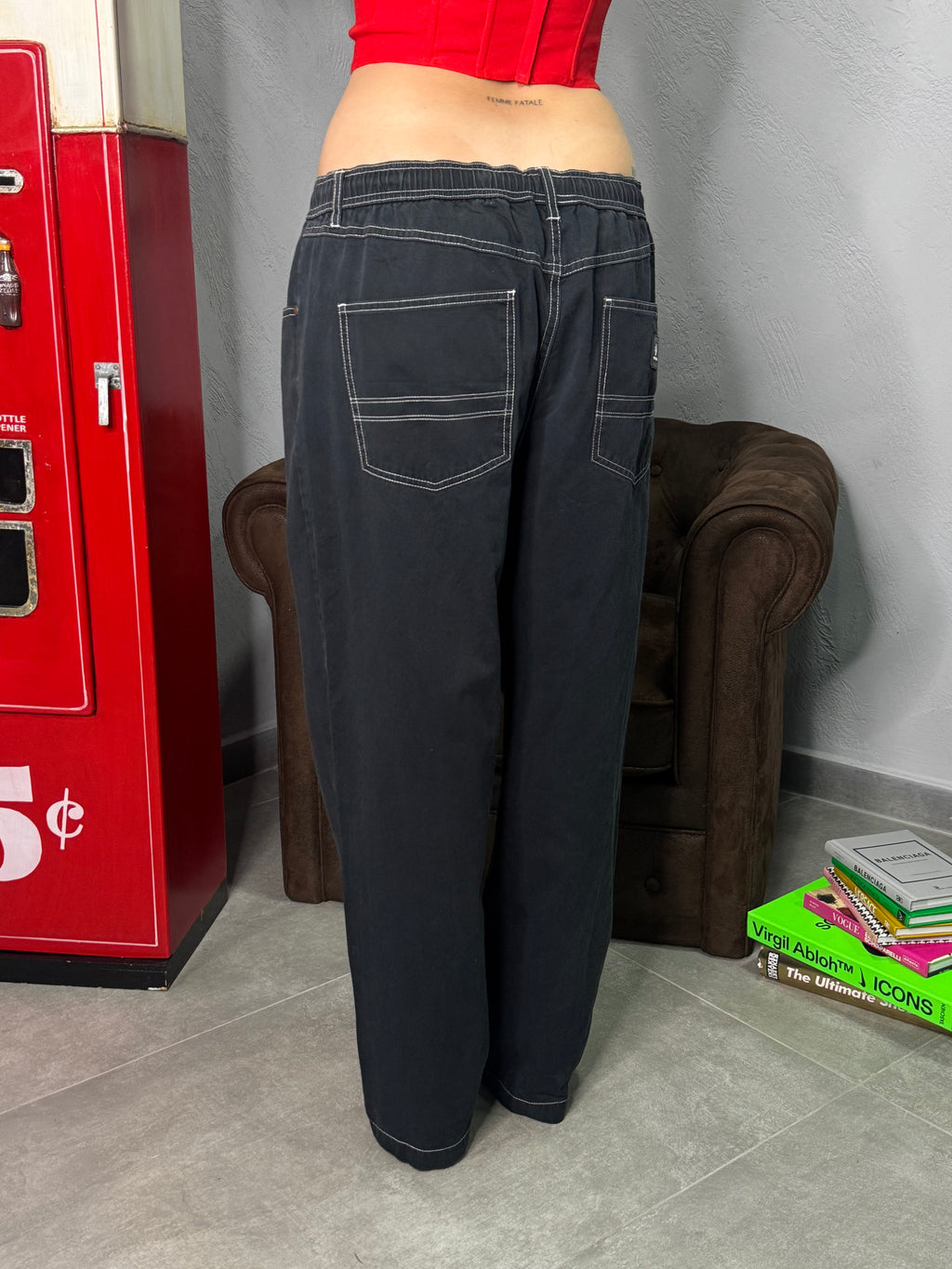 Panta laccio converse