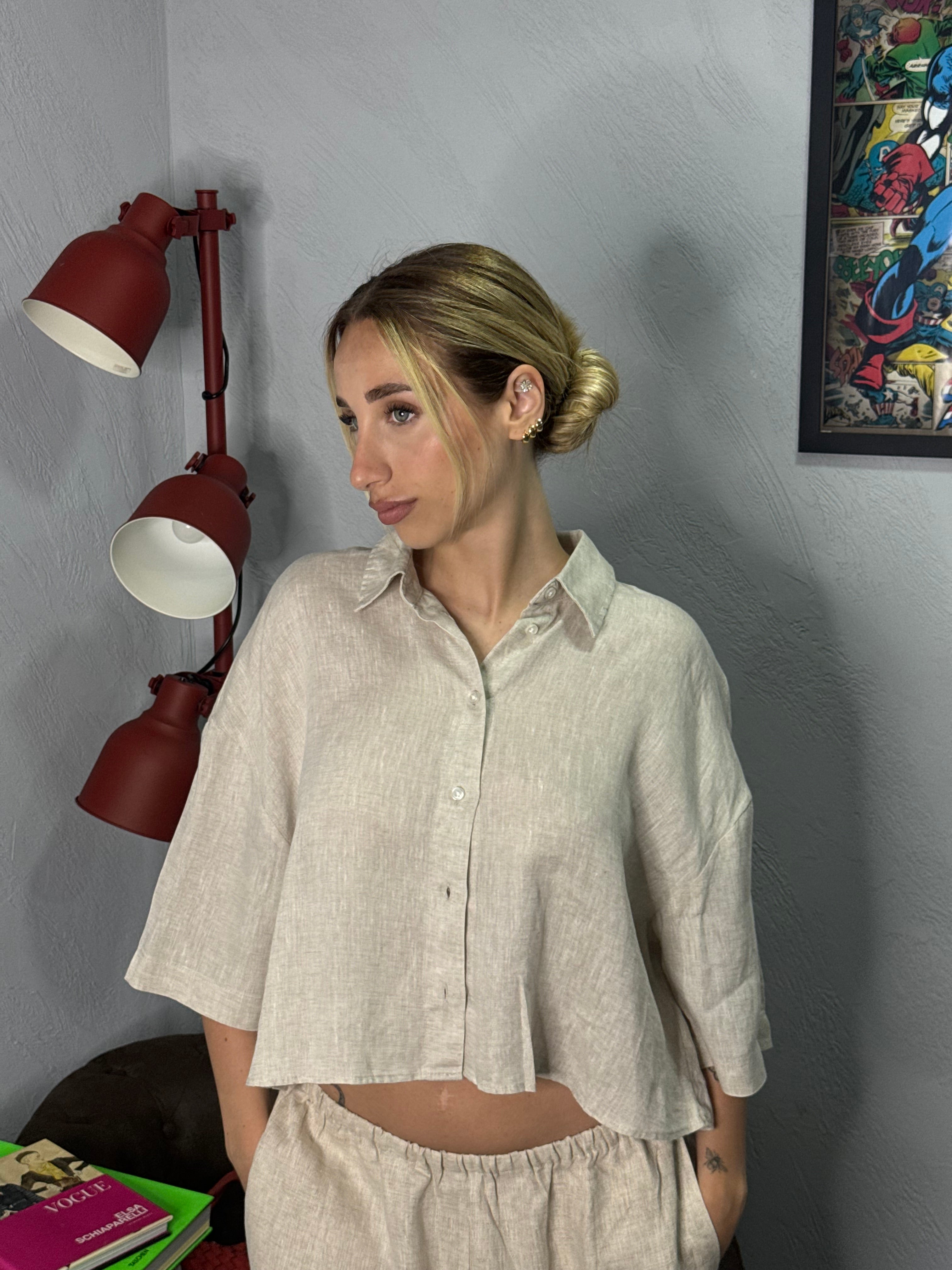 Camicetta in lino H&M