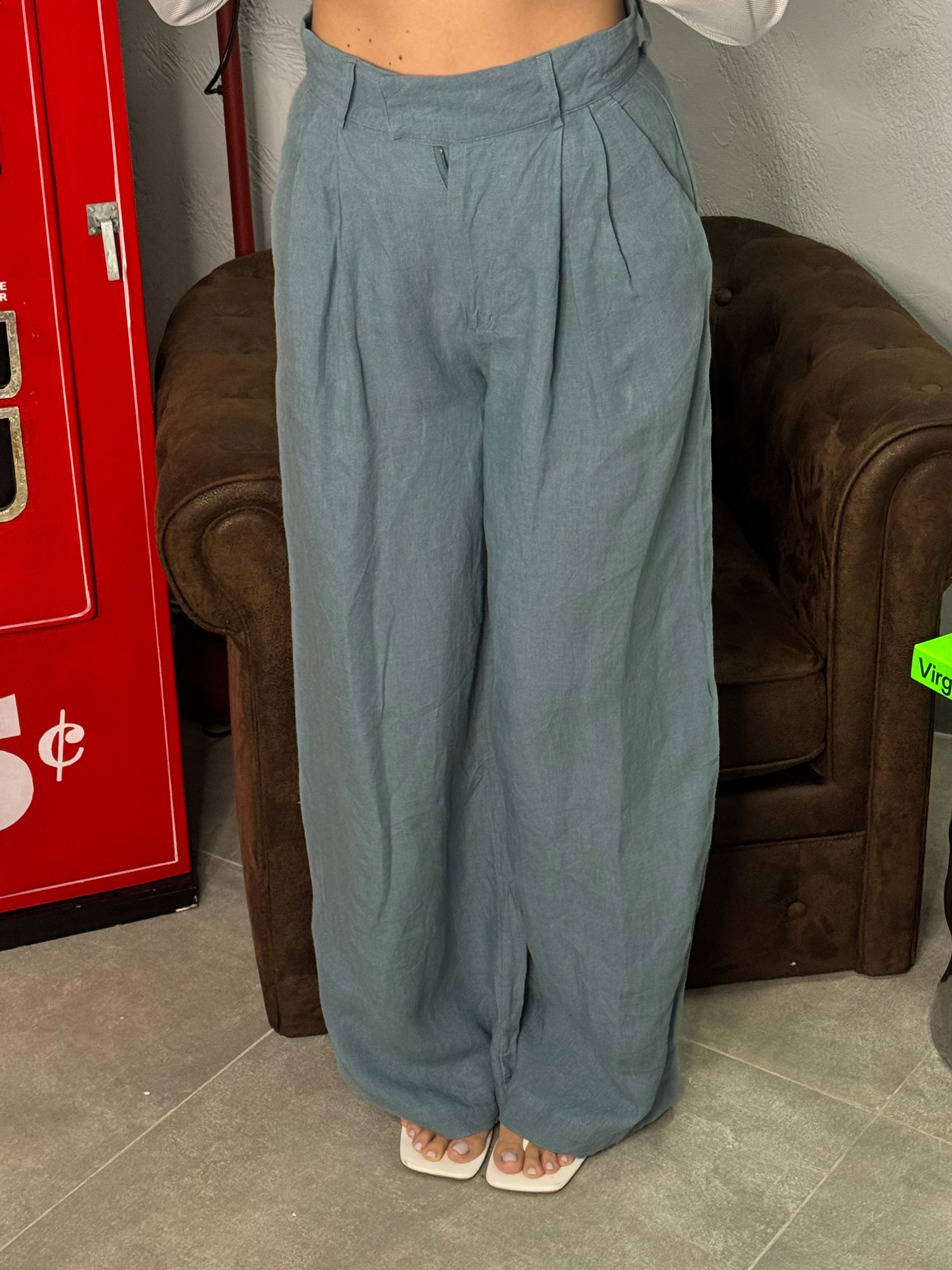 Pantalone in lino