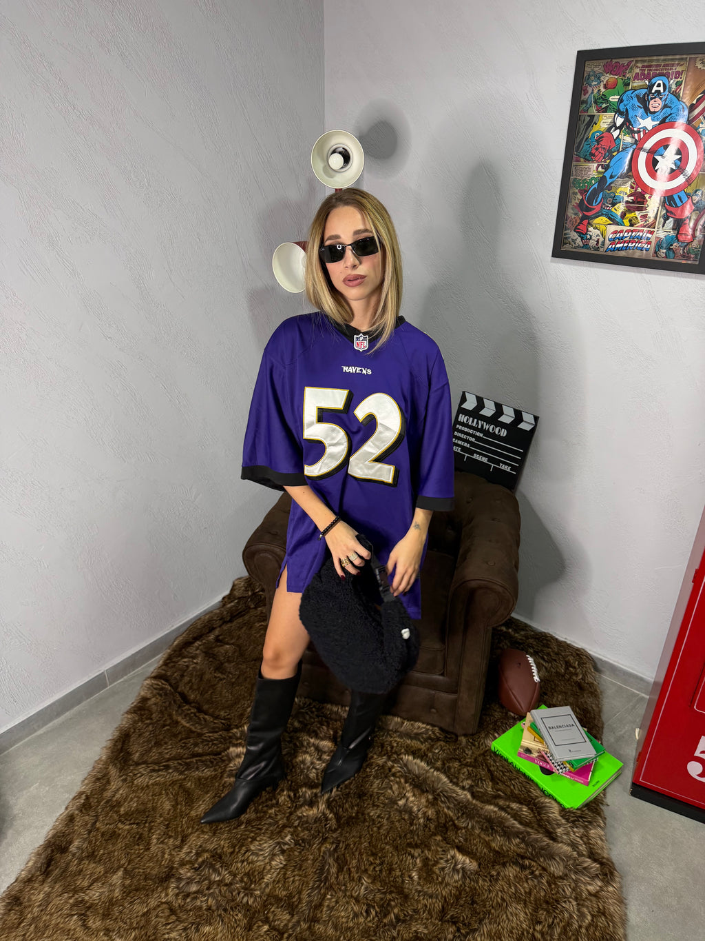Magliettone nfl