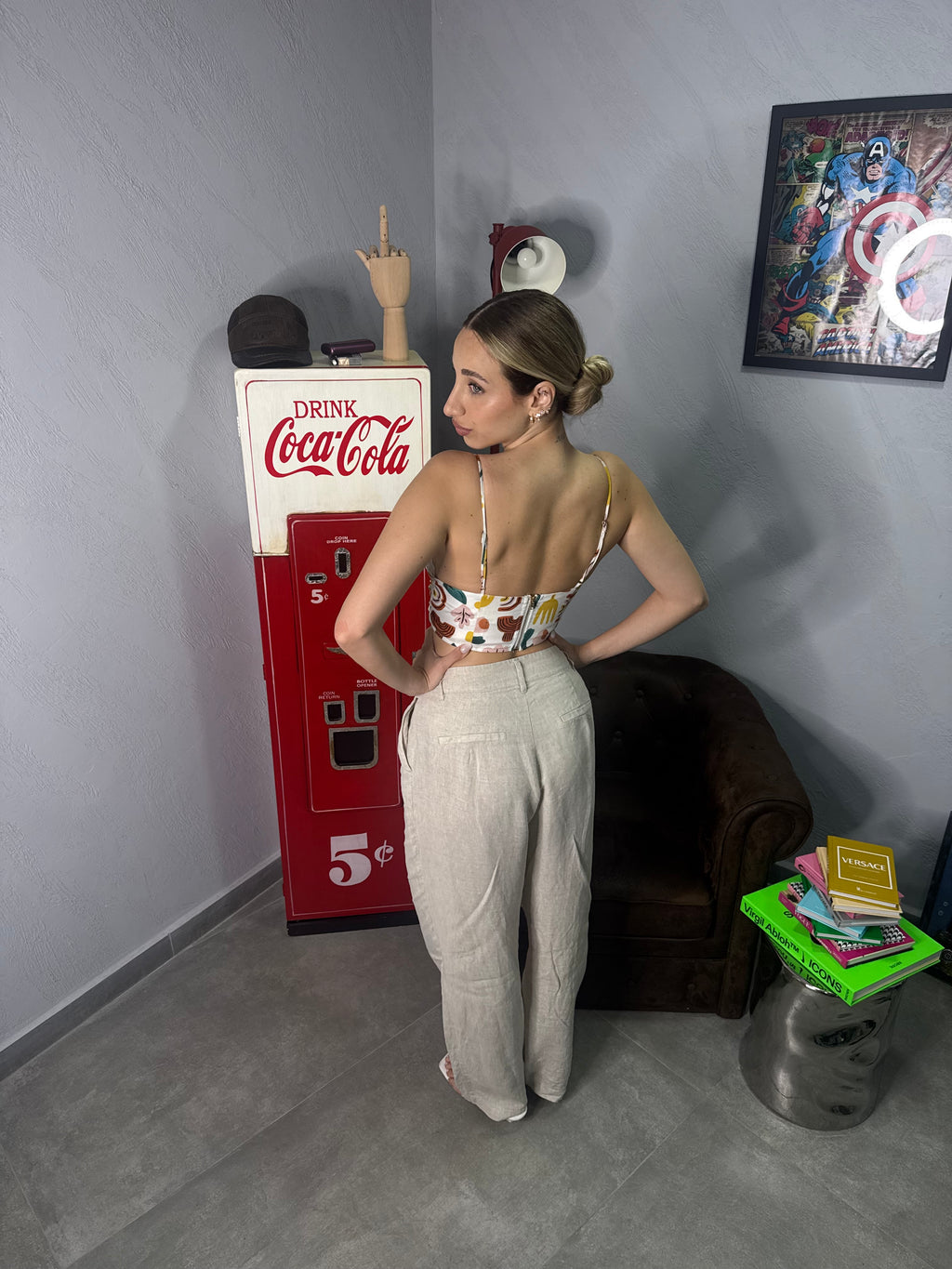 Pantalone in lino
