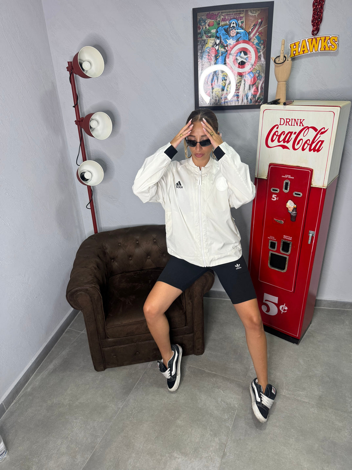 Giacca anti vento Adidas
