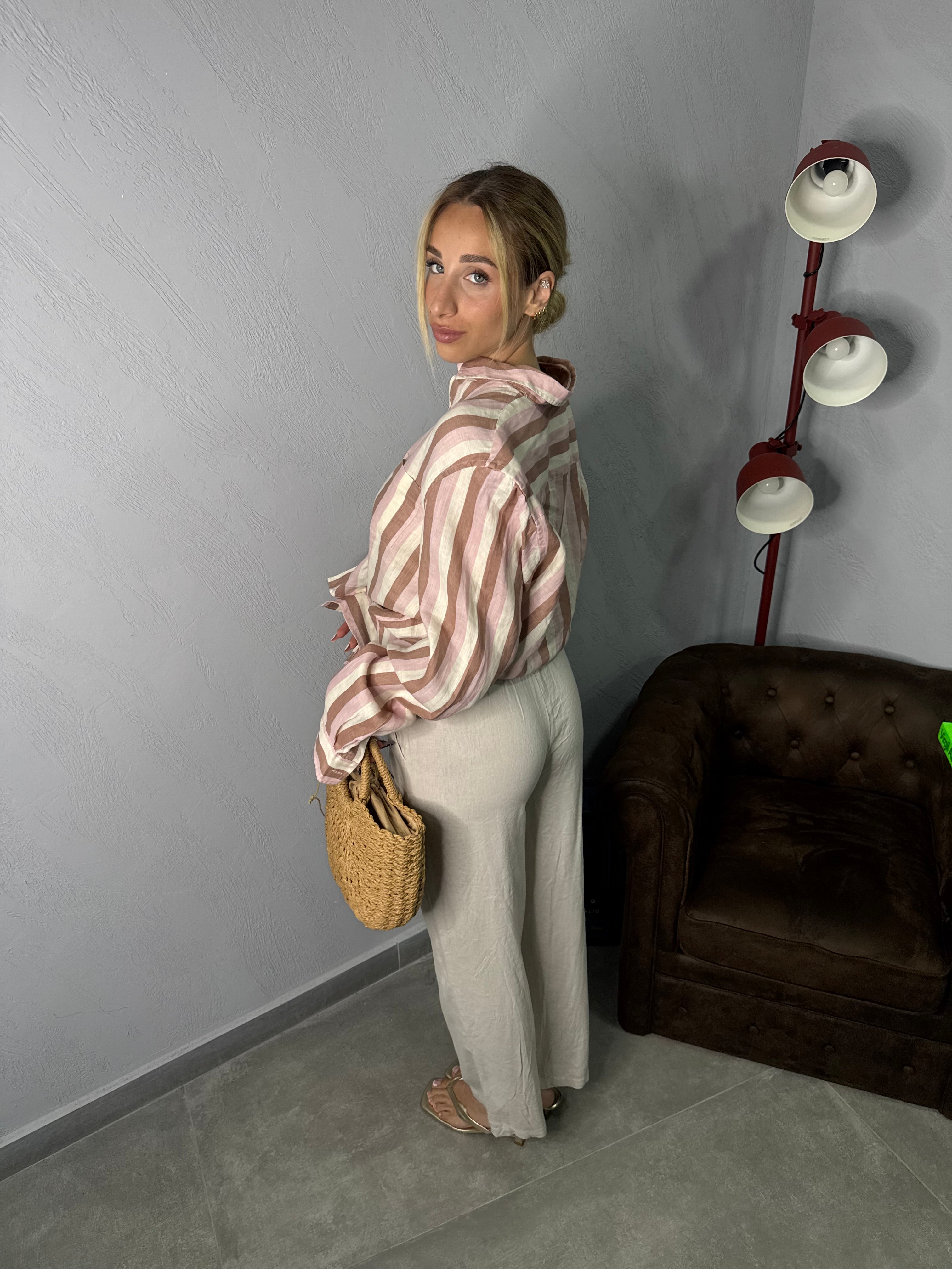 Pantalone in lino