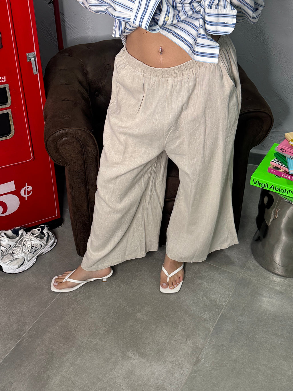 Pantalone in lino