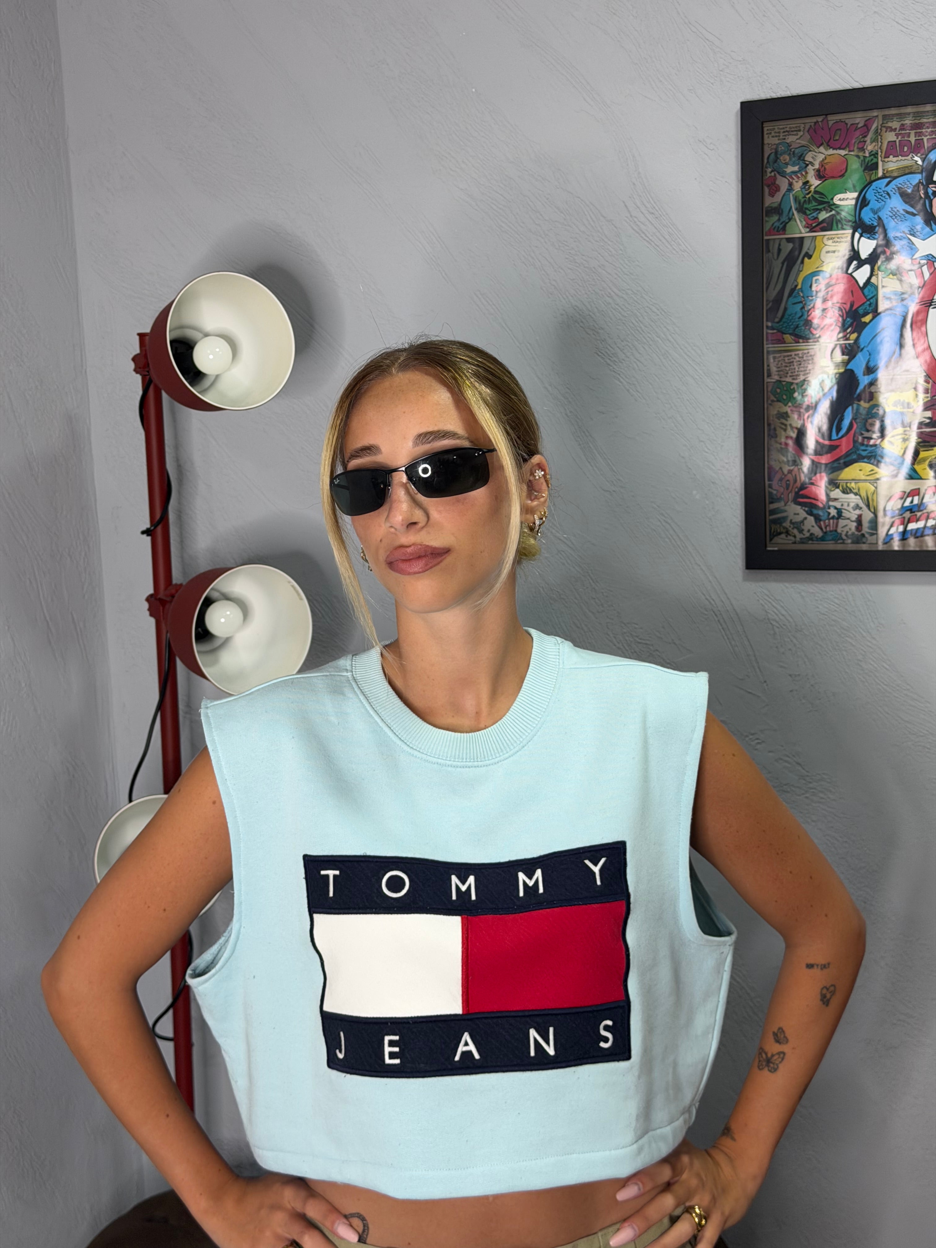 Felpa Tommy custom