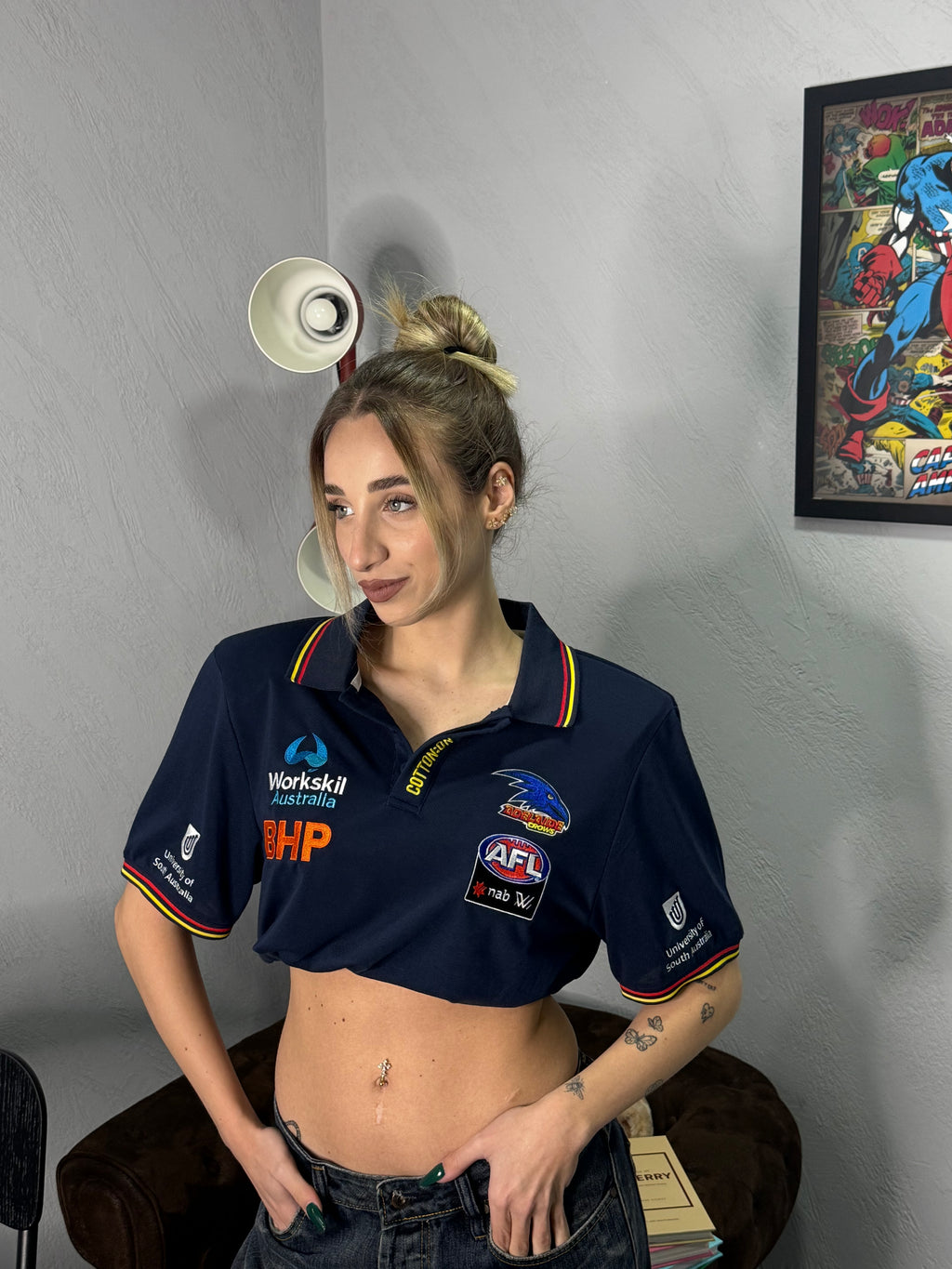 Custom cropped