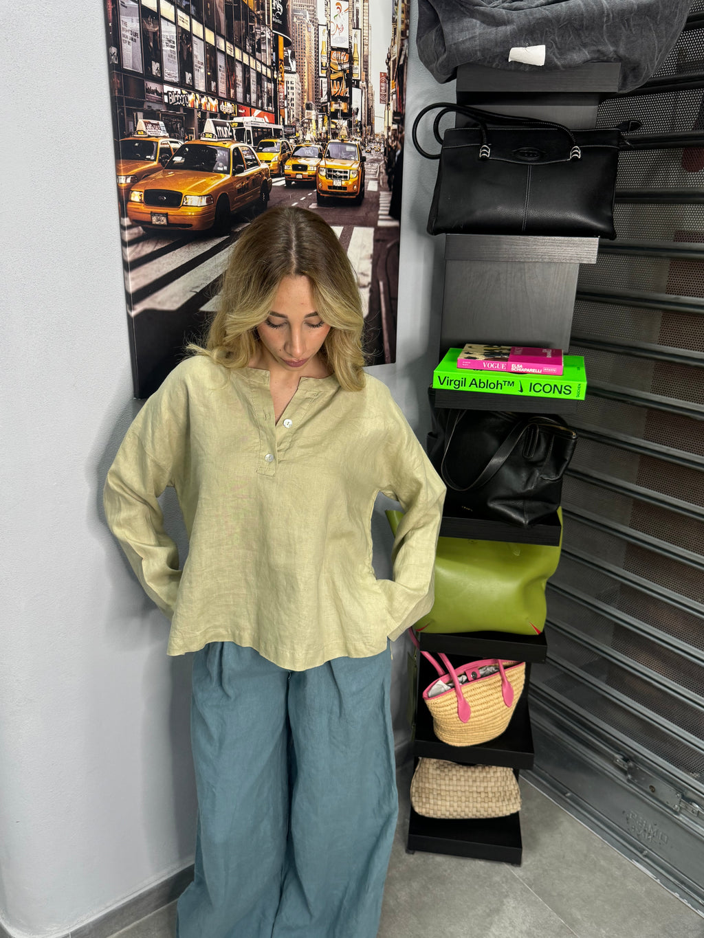 Camicia in lino Zara