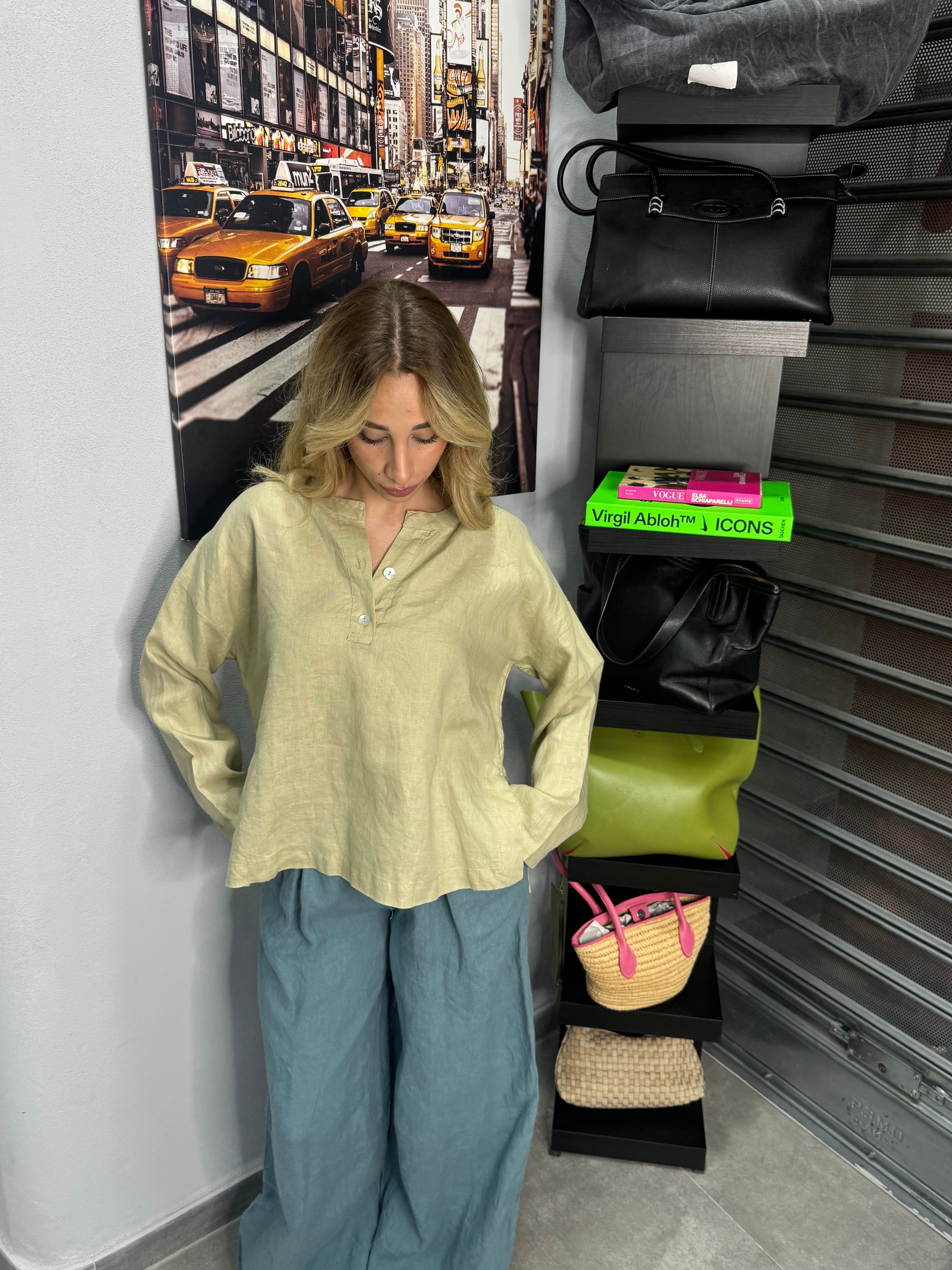 Camicia in lino Zara