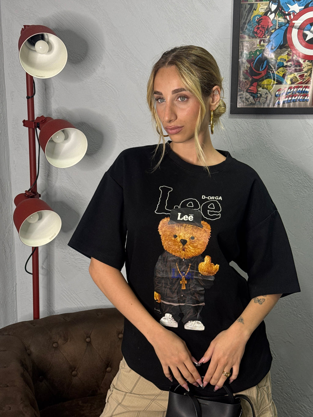T-shirt Lee