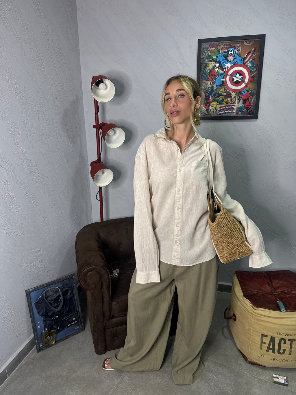 Camicia in lino